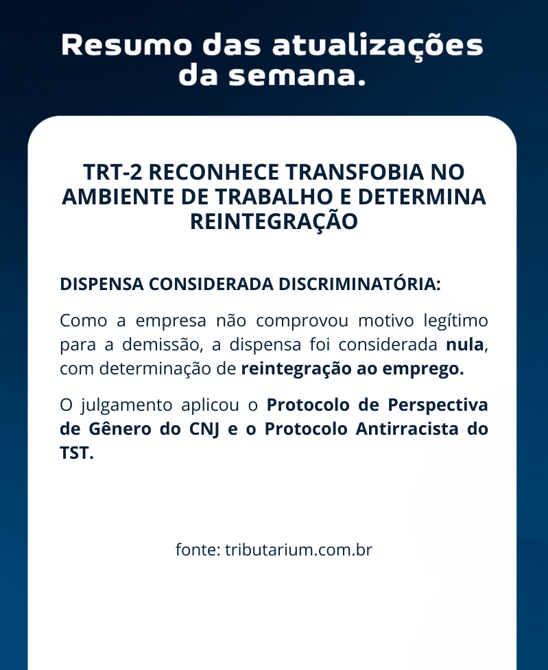 Giro Tributarium 18 a 23 de Janeiro 2025